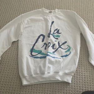 cute la croix crew neck